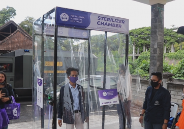 Sterilizer Chamber Karya Mahasiswa Politeknik Nasional Denpasar
